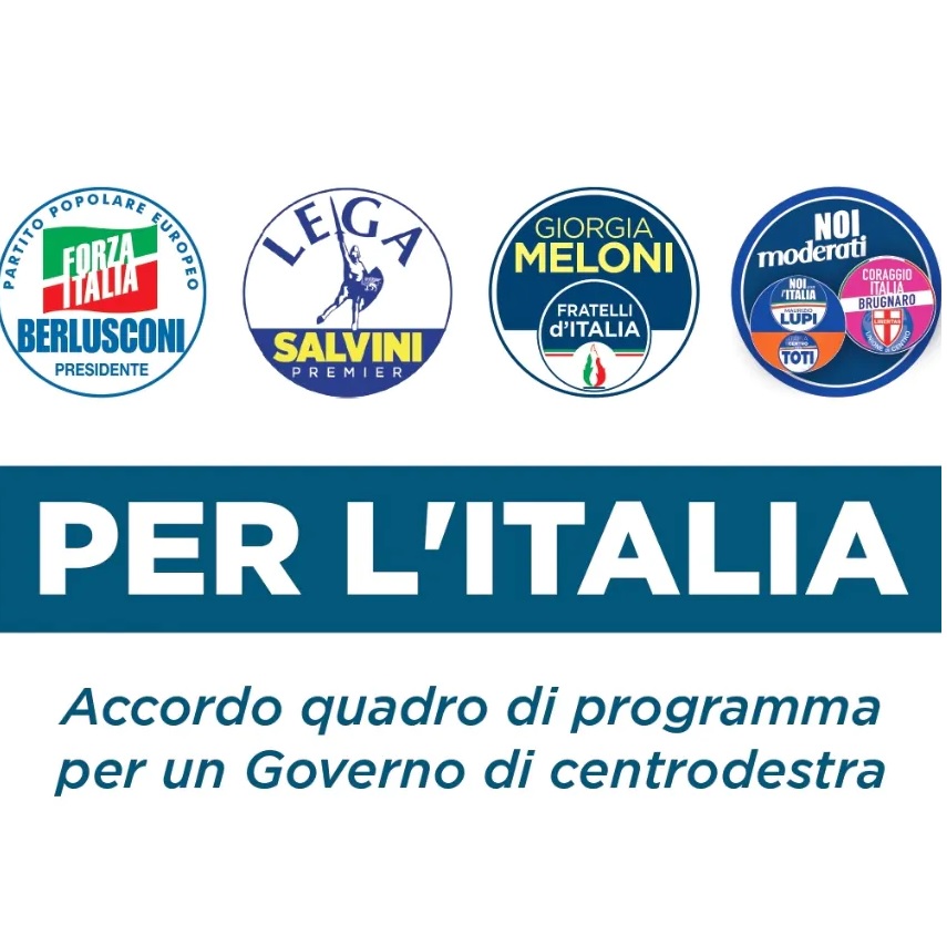 Elezioni/1 Programma del Centro Destra alle prossime elezioni